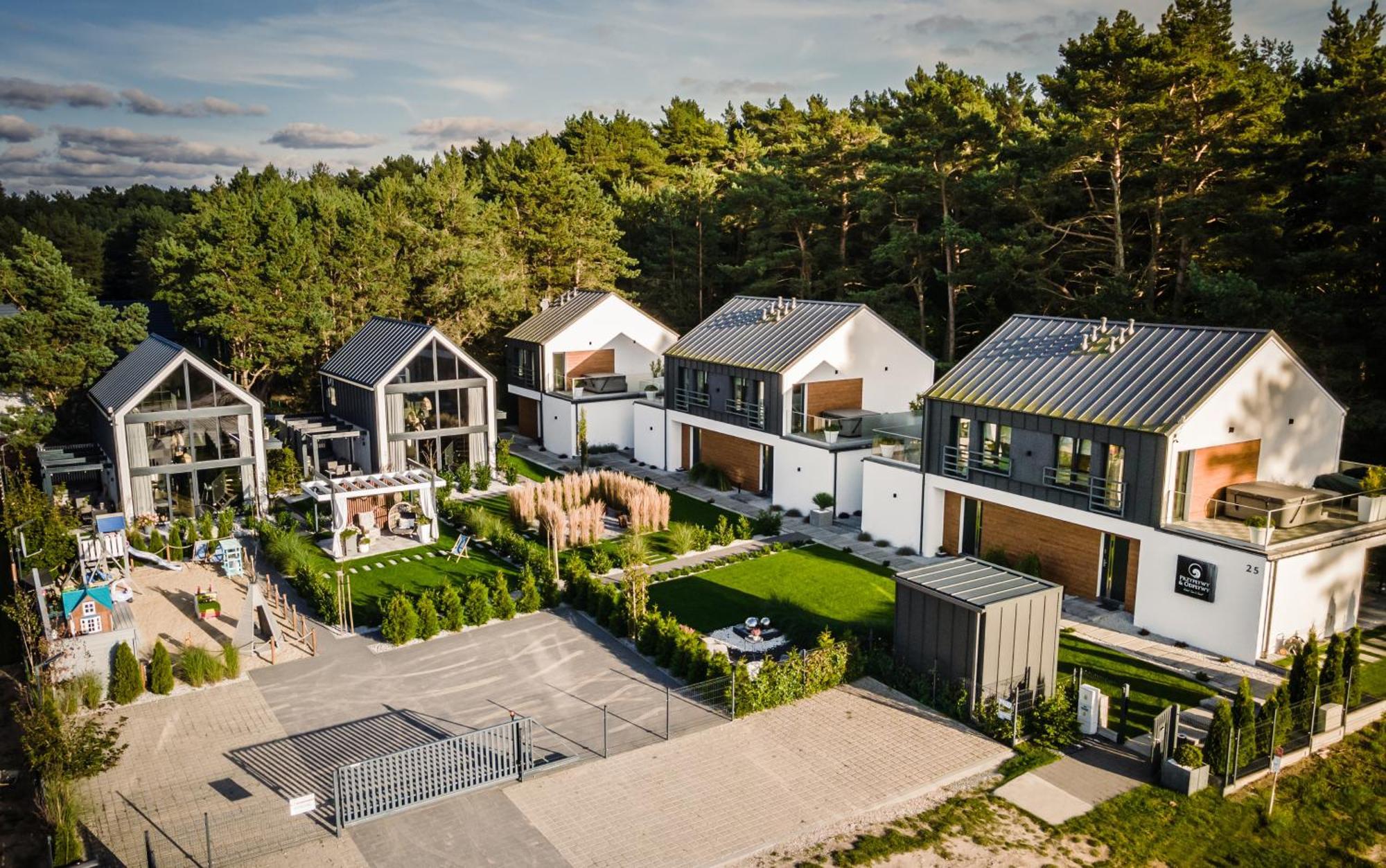 Przyplywy & Odplywy Hotell Jastrzębia Góra Exteriör bild