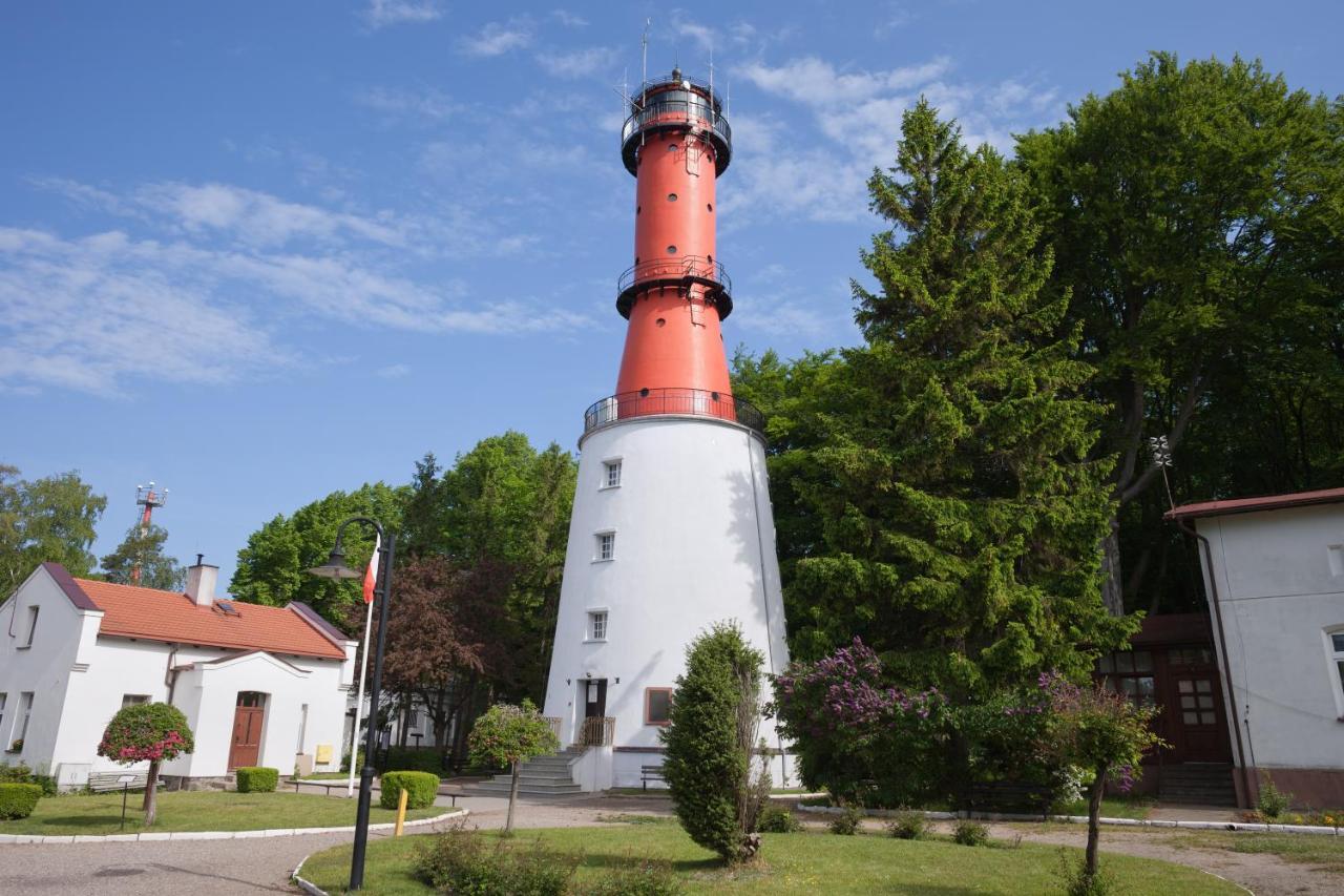 Przyplywy & Odplywy Hotell Jastrzębia Góra Exteriör bild
