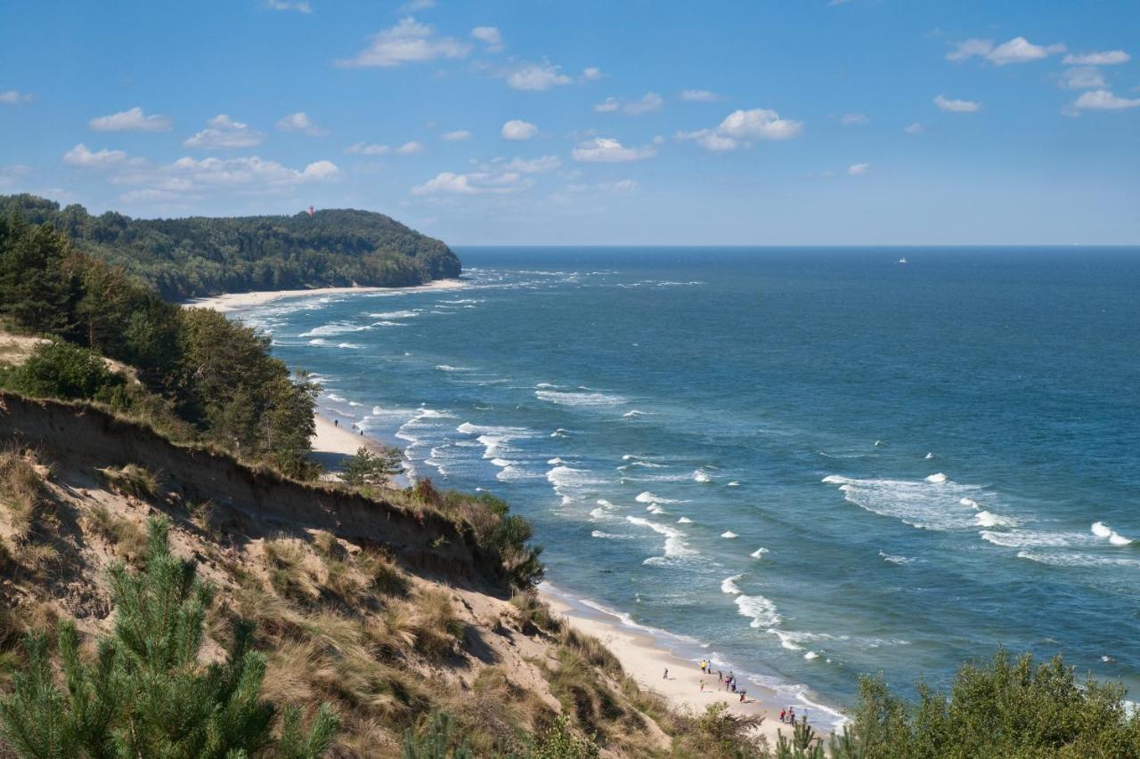 Przyplywy & Odplywy Hotell Jastrzębia Góra Exteriör bild